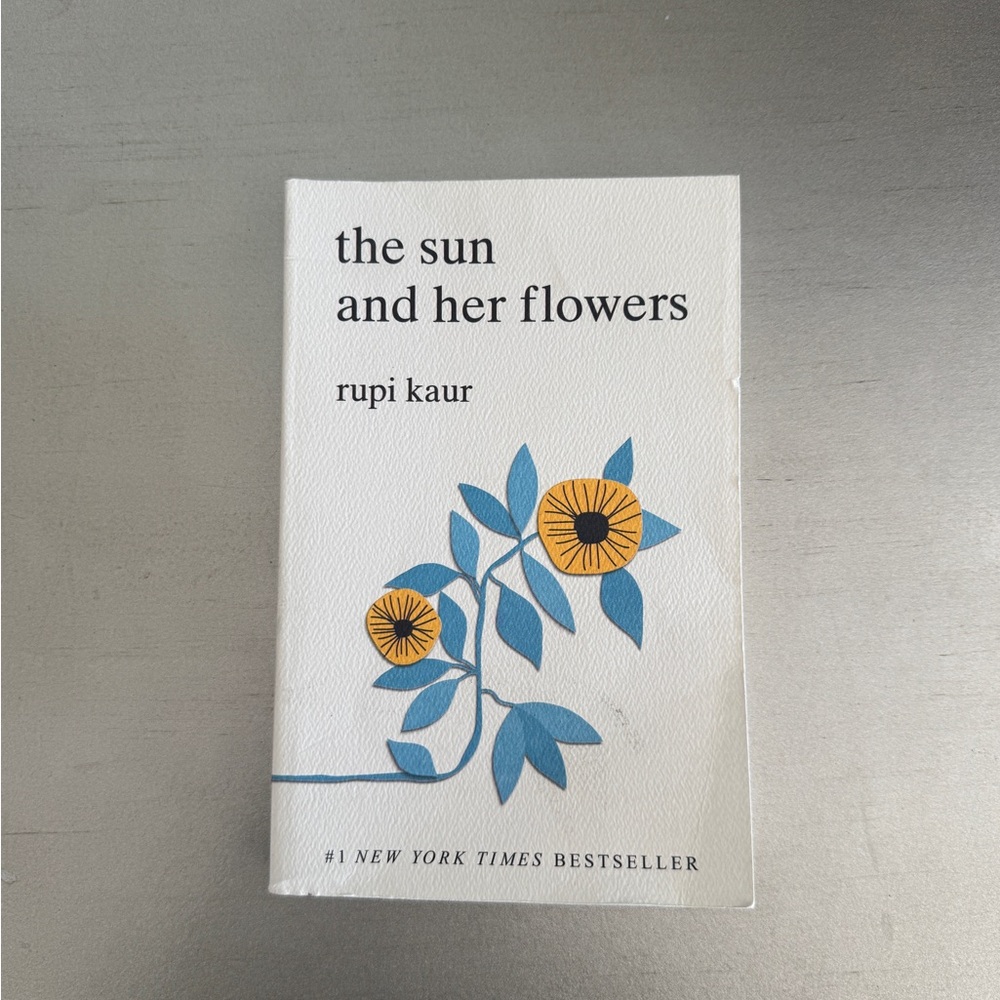 The Sun and Her Flowers by Rupi Kaur - Paperback Poetry Book